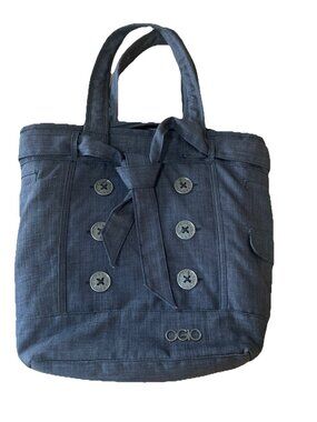 Women's OGIO Heather Gray Laptop Bag Tote Traveling Backpack Handbag